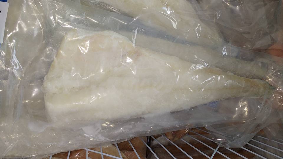 FILÉ DE BACALHAU DESSALGADO